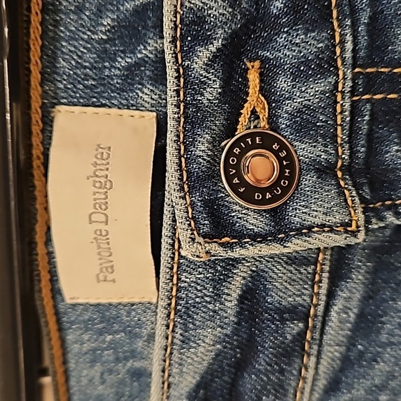 💕FAVORITE DAUGHTER💕 Valentina Super High Rise Tower Jean Medium Indigo 29 NWT - Picture 14 of 16